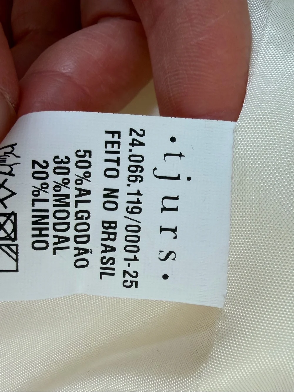 NWT Tjurs Brazil Eric Blazer Jacket Oversized Cotton Linen Size 4